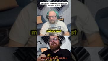 Is Jack Black really in the running for an Oscar for Minecraft? Let's get real!