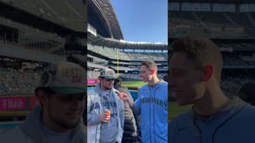 Interviewing Mariners Fans: THIS is the perfect Jarred Kelenic nickname #shorts #baseball #mariners