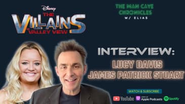 James Patrick Stuart and Lucy Davis talk about their new Disney Show 'The Villains of Valley View'