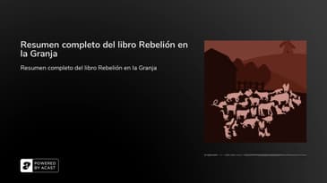 Resumen completo del libro Rebelión en la Granja