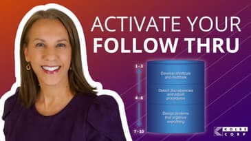 FOLLOW THRU: How You Organize and Design