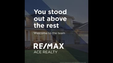 Top Real Estate Agents Choose RE/MAX Ace Realty.