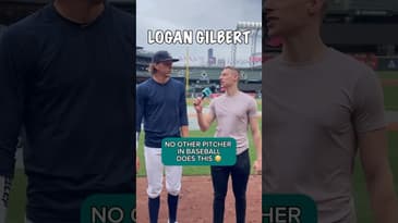 No Other Pitcher In MLB Does This 😳 #shorts #baseball #seattle #mariners #seattlemariners #pnw