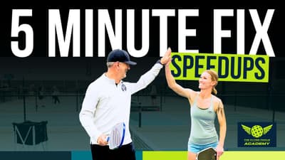 Fix Your Speedups Off the Bounce in 5 Minutes