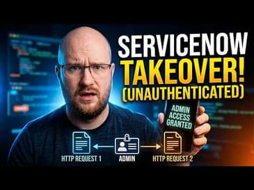 ServiceNow Hack: Privileged Escalation Attack Explained! #shorts