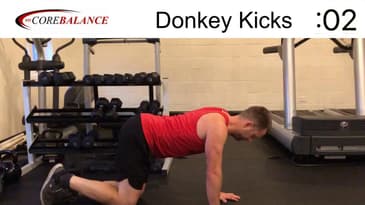 Donkey Kicks • Follow-Along • Glutes and Hamstrings | Chris Janke-Bueno