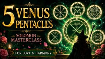 The Five Pentacles of Venus: Solomon Masterclass for Love & Harmony