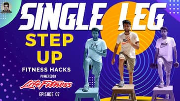 Single Leg Step-Up | Fitness Hacks | E7 | R Ashwin | #Lifestyle #Fitness #Health