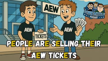 People are re-selling their AEW tickets