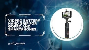"Capture Every Moment: Vidpro Battery Hand Grip - Elevating Your GoPro and Smartphone Experience!"