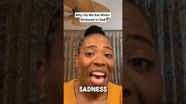 Why Do We Eat When  Stressed or Sad #fyp #youtubeshorts