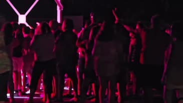 Fun night at the Cheeseburger festival in Caseville Michigan. 