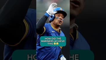 HOW DID THE MARINERS ACHIEVE THIS?? #mlb #baseball #mariners