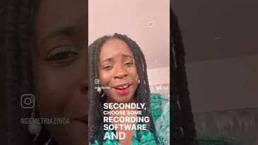 Start a podcast - 4 easy steps to podcasting! #podcastcoach #podcastcoaching