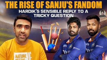 The Rise of Sanju's Fandom: Hardik's sensible reply to a tricky question | R Ashwin