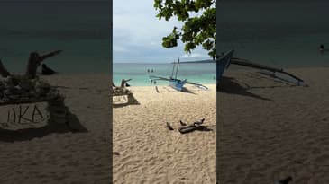 Guess which beach I'm on? #Shorts #YouTubeShorts #Boracay #SoloTravel #philippinestravel #islandlife
