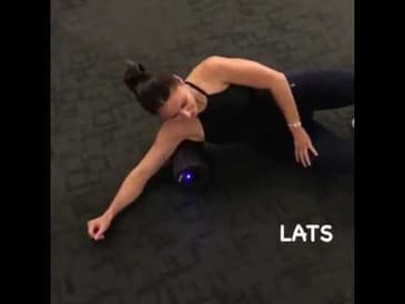 Foam Rolling with the Hyperice Vyper
