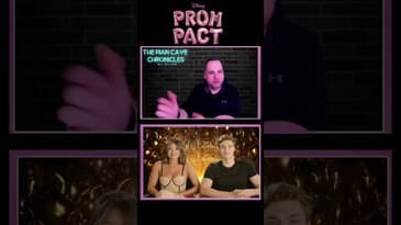 Peyton Elizabeth Lee and Blake Draper Behind the Scenes of Disney's 'Prom Pact' #shorts #prompact