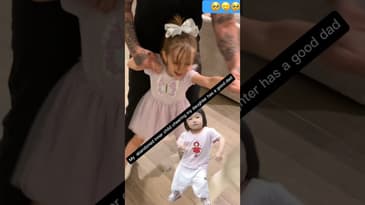 The abandoned child cheers her on! #shorts #motherhood #momdaughter #parenting