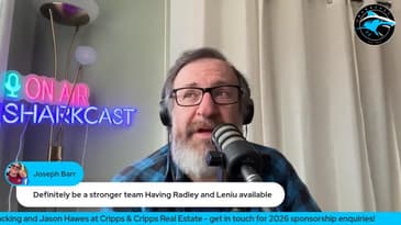 SHARKCAST: TeamList Tuesday Rd 6, 2026
