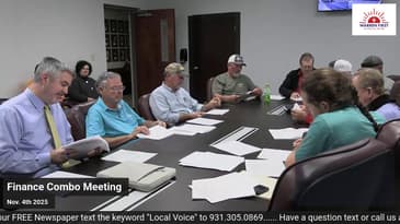 **JOINT MEETING**Budget And Finance Committee & Financial Management Meeting