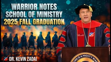Warrior Notes School of Ministry Fall Graduation 2025 | Kevin Zadai