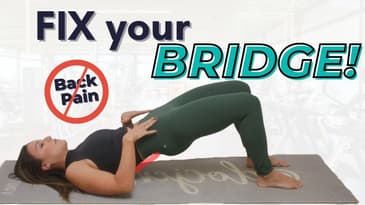 Fix your Bridge to Turn Off Low Back Pain