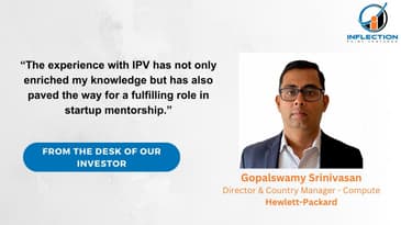 Gopalswamy Srinivasan | Director & Country Manager | Hewlett - Packard | on his Journey with IPV
