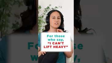 Been told you "Shouldn't Lift Heavy?"