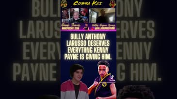 Bully Anthony LaRusso and Kenny Payne #cobrakai #cobrakaiseason4 #cobrakaiseason5 #thekaratekid