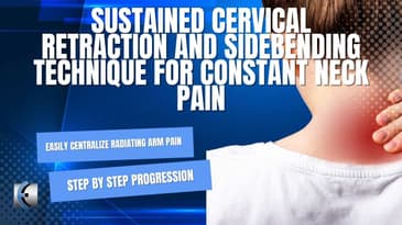 Manual Therapy for Constant and Severe Neck Pain