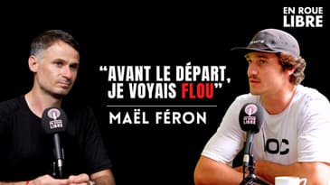 Après 2800m d'ascension pour monter à vélo au départ de la Mégavalanche, il termine 4è de la course.