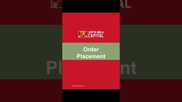 How to place order for buying and selling shares?