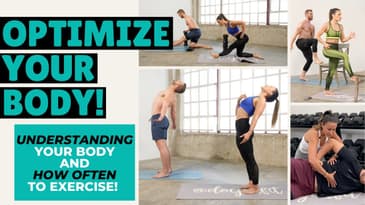 Optimize your body! | Understanding your body and how often to exercise!