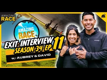 Amazing Race 34 Final 4 Exit Interview with Aubrey and David