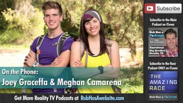 Joey Graceffa and Meghan Interview After Being Eliminated from The Amazing Race All-Stars J