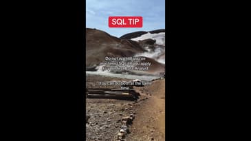 It takes time to master SQL, so apply while you study #sql #data #tech #dataanalyst