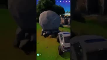 Running People down in Fortnite