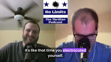 Here's an epic moment from ThrillerPod in 2024...