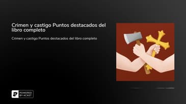 Crimen y castigo Puntos destacados del libro completo