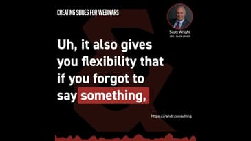 Thursday Process: Creating Slides for Webinars ft. Scott Wright from Click Armor