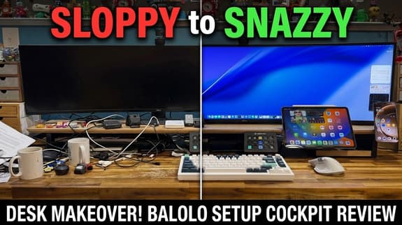 My Desk Setup Update with the Balolo Setup Cockpit
