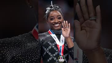 Simone Biles' Epic Clapback to Donald's Comment | Podcast Highlight #shorts