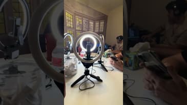 BTS of our episode 22 podcast recording.