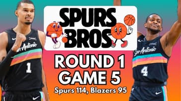 San Antonio Spurs Send Blazers Fishin’! BIG WIN Clinches Round 2 Berth