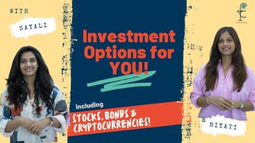 Investment options available to you | Stocks | Bonds | Cryptocurrencies | Basics