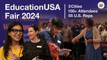 Take a peek inside EducationUSA Fair 2024