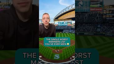 The Single WORST Baseball List You’ll Ever See 😳 #shorts #baseball #seattlemariners #mariners