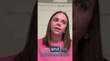 You don't have to be independent: community is essential!