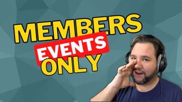 Easy Member Events with WordPress!